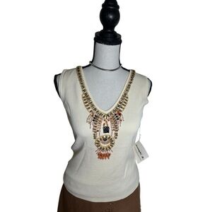 Y2K Joseph Questcequecest Silk Top Women’s Size S